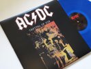 AC-DC CAPITAL OF SIN 2-LP GREEN+BLUE VINYL AMSTERDAM 79 LAST BON SCOTT VOCALS MT