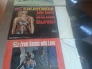 JAMES BOND 007 From Russia with Love, Goldfinger, Thunderball Original Vinyl LP'