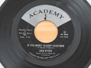 ANN BYERS If You Want To Keep Your Man/Here I Am 45 Sweet Soul Northern HEAR