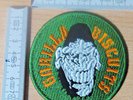 GORILLA BISCUITS RARE WOVEN ROUND PATCH BLACK FLAG BAD RELGION TERROR HATEBREED