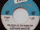 JEAN-PIERRE BOURTAYRE Mon coeur est une maison CANADA 1969 CLAUDE FRANCOIS 45