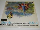 BACH: ORCHESTRAL SUITES 3 + 4 - MUNCHINGER - DECCA SXL 2301 WSB ED-1