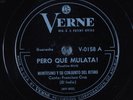 Latin 78 MONTESINO Y SU CONJUNTO DEL RITMO Pero Que Mulata VERNE HEAR