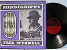 Rare Blues LP - Mississippi Fred McDowell - Delta Blues - Arhoolie # F 1021
