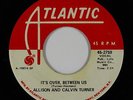 Deep Soul 45 - Allison & Calvin Turner - It's Over Between Us - Atlantic VG+ mp3