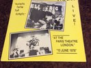 The Jam Sounds From The Street. Live 10th June 1978. LP Vinyl