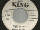 ROCKABILLY R&B- RONNIE MOLLEEN-  ROCKYN UP  /  FAT MAMA -HEAR - 1960 DJ KING
