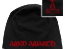 AMON AMARTH Beanie LOGO / THORS HAMMER - Mütze hat - Swedish Viking Death Metal