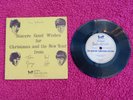 BEATLES 1963 UK FAN CLUB FLEXI DISC FULLY COMPLETE WITH NEWSLETTER SLEEVE VG+