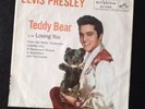 Elvis Presley 45 Record. Teddy Bear, Loving You W/sleeve. Nice