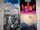 4 x Deep Purple LP´s - In Rock / Born / Mark I & II / Same