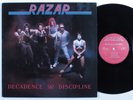 RAZAR Decadence & Discipline NOT ON LABEL LP VG+