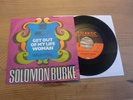 SOLOMON BURKE GET OUT OF MY LIFE WOMAN RARE ATLANTIC GERMAN PRESS 1968 MINT