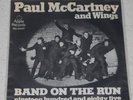 PAUL McCARTNEY & WINGS Band On The Run RARE Danish 45 PS