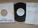 Disque ORTF 33 tours Hors commerce RARE Charles Aznavour / Jean Ferrat 1968 VG+