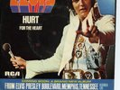 ELVIS PRESLEY ORIGINAL 45 & PICTURE SLEEVE HURT / FOR THE HEART 2 JUKEBOX STRIPS