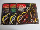 The History of Country Music Vol 1/2/& 3 Vinyl 3 LPs Each 2 Records Set 6 LPs