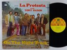 LA PROTESTA & TONY PABON On The Right Track LP on Rico