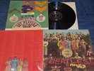 BEATLES - Sgt Peppers ... ( LP - UK - Parlophone PCS 7027 - G/F - w Inserts )