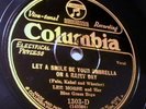 Store-Stock Viva-Tonal Columbia 1303-D Lee Morse & Her Blue Grass Boys-NYC 1928