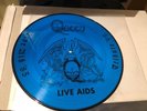 Queen Live Aid Rare (250) Only Rare Blue Picture Disc Rare Live Aid 1985