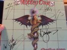 MOTLEY CRUE FULLY SIGNED / AUTOGRAPHED DR. FEELGOOD ORIGINAL 1989  USA VINYL LP