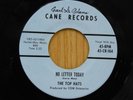 Top Hats 45 No Letter Today / Sixty Nine   Cane VG++ pop teen rock/mod surf inst