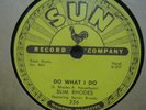 SLIM RHODE_DO WHAT I DO -sun record n°256-very nice--VG++