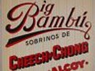 CHEECH & CHONG: Big Bambu USA Ode Orig w/ Rolling Paper VINYL LP VG++