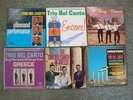 Trio Bel Canto: 6 Different Vinyl Records - Greek Laiko - 2 Signed by John P.