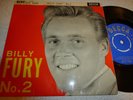 BILLY FURY..No 2 EP.. SUPERB RARE UK IST ISSUE DECCA LABEL No DFE 6699