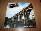DOWN TO NOTHING - LIFE ON THE JAMES GREEN VINYL + INSERT - EX