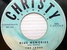 THE JADES doowop VG+ orig. CHRISTY 45 LOOK FOR A LIE b/w BLUE MEMORIES ws1122