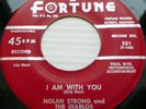 NOLAN STRONG & DIABLOS short vers. VG++ 45 I Am With You / Goodbye Matilda E9906