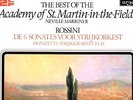ARGO - ROSSINI STRING SONATAS COMPLETE DONIZETTI STRING QT ASMF MARRINER - 2 LP