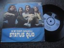 STATUS QUO UK PYE 45 1970 EX+ & RARER PICTURE SLEEVE IN MY CHAIR