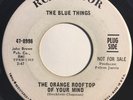 * BLUE THINGS Orange Rooftop Of Your Mind FUZZ GARAGE PSYCH RCA Promo 45 Hear