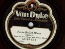 Brown Wax Van Dyke 78 RPM Record 50 44 Joe Adams/James Clark 