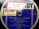 1027/ SAM BASKINI-Das gibt´s nur einmal-muß ein Stück vom Himmel sein-Schellack