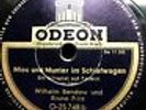 0072/WILHELM BENDOW-Mies und munter im Schlafwagen-HÖRSPIEL auf Rädern-Schellack