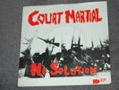 COURT MARTIAL - NO SOLUTION EP Vinyl 7
