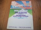 BOB DYLAN & ERIC CLAPTON * THE PICNIC at BLACKBUSHE AERODROME *CONCERT PROGRAMME