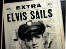 ELVIS PRESLEY:  ELVIS SAILS / PRESS INTERVIEW  45 rpm  / PICTURE SLEEVE ONLY