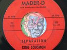 HEAR King Solomon 45 Separation/Little Dab MADER-D northern soul new breed R&B