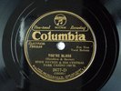 78rpm - Jazz -  EDDY DUCHIN Orch: You're Blasé & The Night When Love was Born