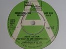 Tamla DEMO:  GLADYS KNIGHT & THE PIPS Didn't You Know/Tamla Motown TMG 728