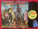 YELLOWMAN & JOSEY WALES   TWO GIANTS CLASH (1984) REGGAE LP   GREENSLEEVS VG+/EX