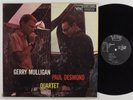 GERRY MULLIGAN PAUL DESMOND QUARTET Self Titled VERVE LP VG++/VG+ mono
