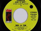 Crossover Soul 45 - Mel & Tim - Forever And A Day - Stax - VG+ mp3