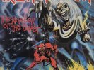 IRON MAIDEN THE NUMBER OF THE BEAST LP EMI UK 1982 A2/B4 MATRIX BLACK LABELS
